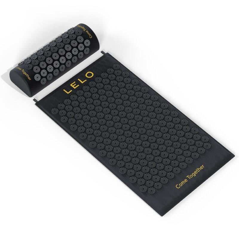 Lelo - Esterilla De Acupresión De Masaje Corporal Negra