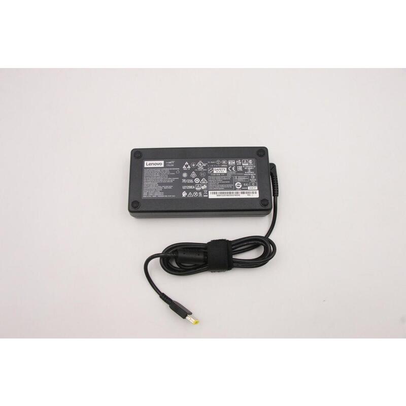 Lenovo Cargador 20v 8.5a 170w Con Cable Alimentación Para Lenovo Thinkpad T440p 00pc761