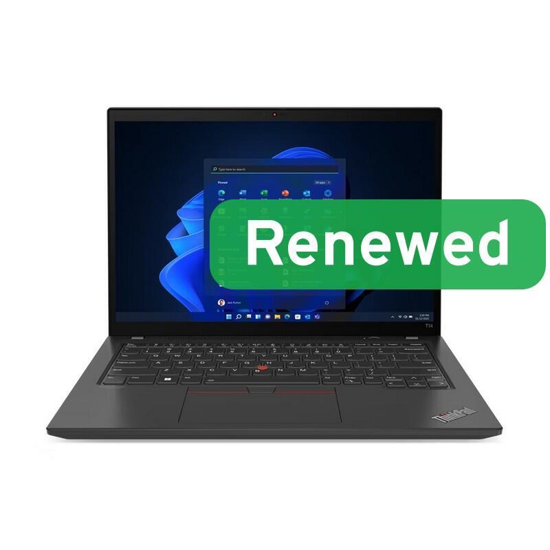 Lenovo Renewed Grade B Thinkpad T14 G3 14 Intel Core I5-1245u 16gb Intel Uhd 512 Gb Us Backlit Scr Windows 11 Pro
