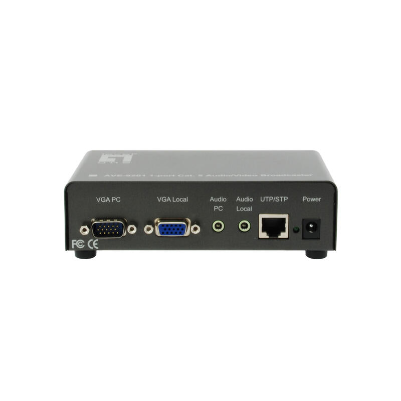 Levelone Ave-9201 Vga Transmisor De Audio/Video Cat5 De 1 Puerto