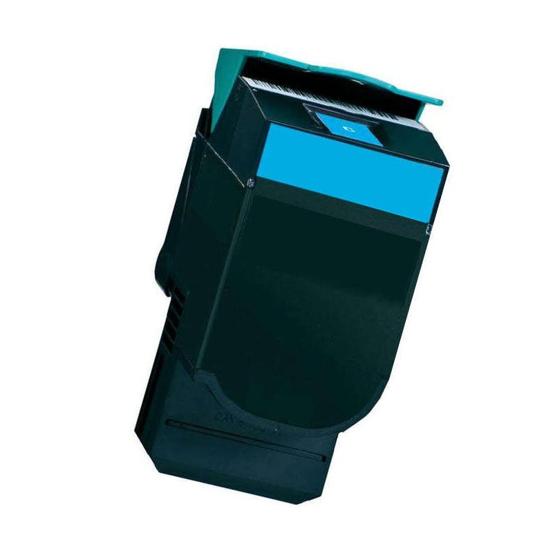 Lexmark Cs421/Cs521/Cs622/Cx421/Cx522/Cx622/Cx625 Cyan Toner Generico Reemplaza 78c2xc0/78c2xce/78c20c0