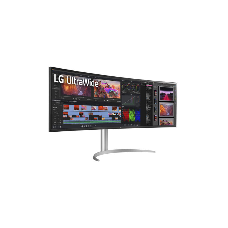 Lg 49wq95c-W Led Display 124,5 Cm (49") 5120 X 1440 Pixeles Ultrawide Dual Quad Hd Plata