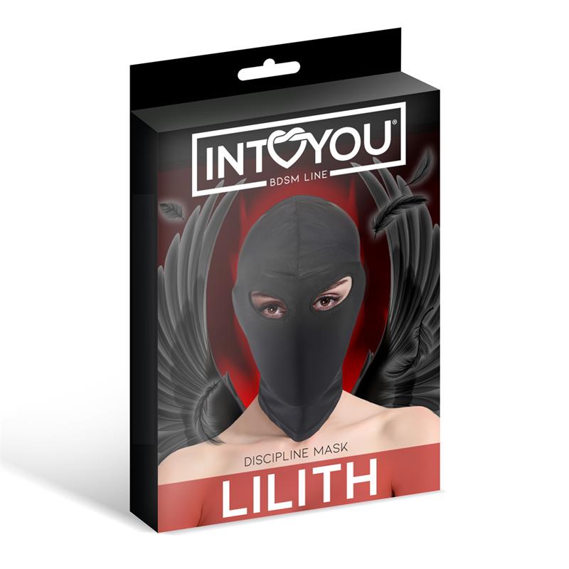 Lilith Máscara De Incógnito Con Abertura En Los Ojos Negro