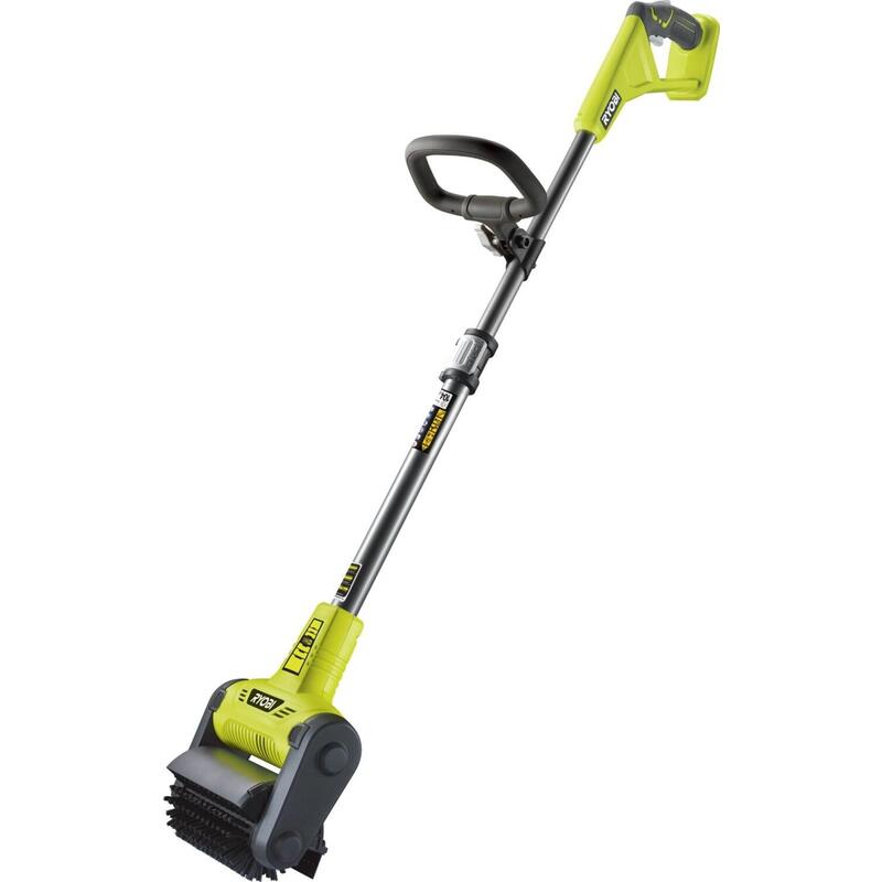 Limpiador De Superficies Inalámbrico Ryobi Ry18pcb-0, 18 Voltios, Limpiador De Pisos Duros (Verde/Negro, Sin Batería Ni Cargador)