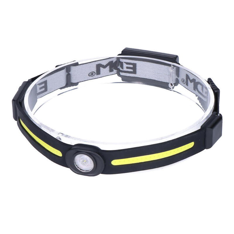 Linterna Fronta 3w + 5w Leds Cob 2 Leds 370lm 1200mah Edm