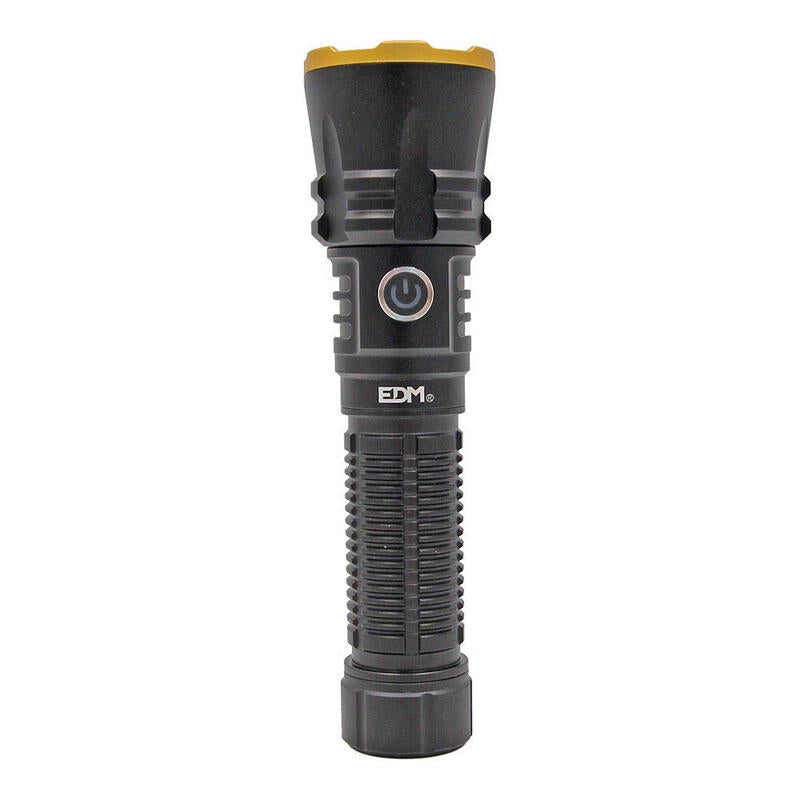 Linterna Led De Largo Alcance Wolf Pro X3 1800 Lm 20 W Recargable