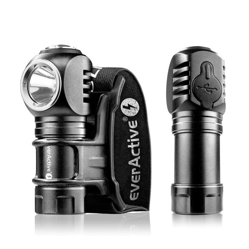 Linterna Led Recargable Everactive Fl-55r Dripple De Mano / Cabeza