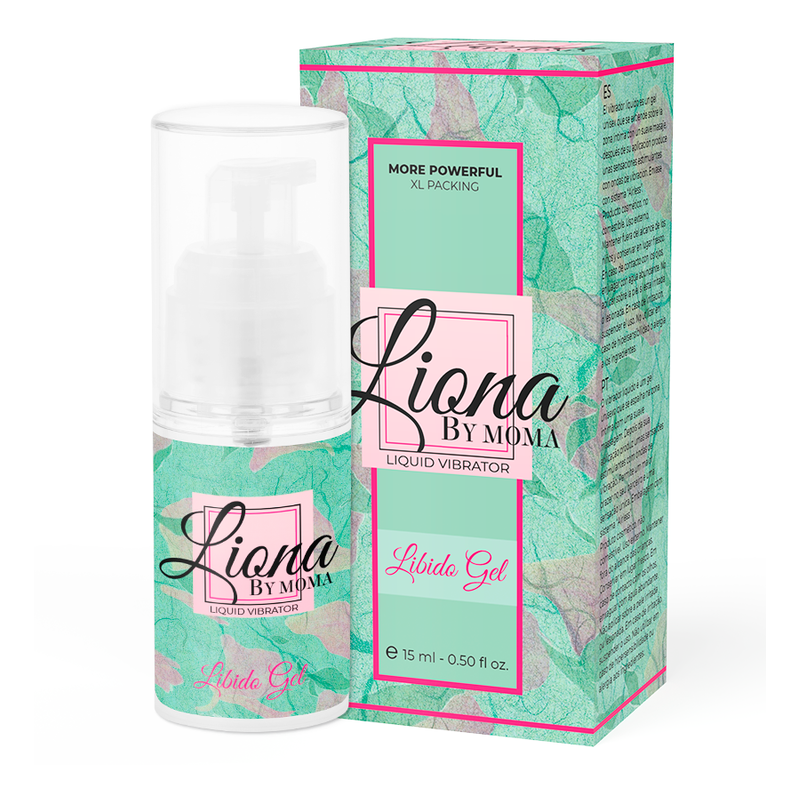 Liona By Moma - Vibrador Liquido Libido Gel 15 Ml
