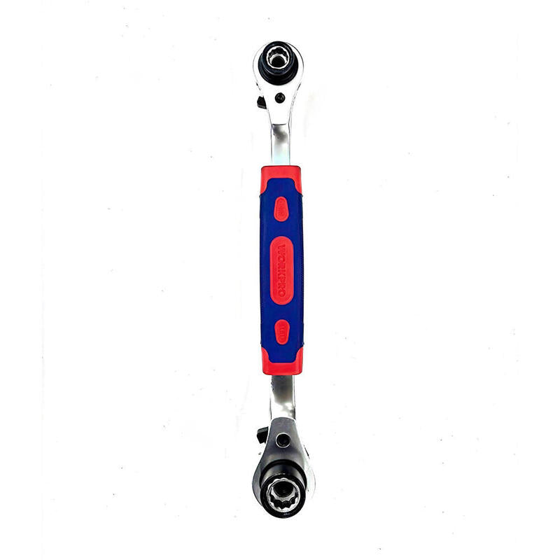 Llave Carraca Vaso Múltiple 8en1, 8-10-12-13-14-17-19-21 Mm