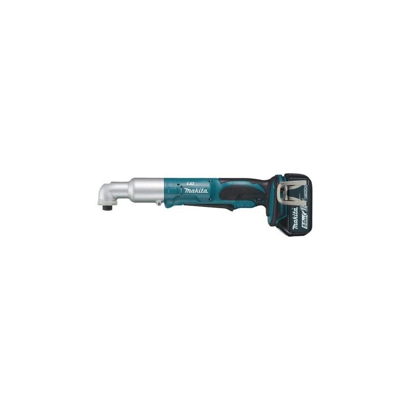 Llave De Impacto Angular Inalámbrica Makita Dtl061rt1j, 18 Voltios Azul/Negro, Batería De Iones De Litio De 5,0 Ah, En Tamaño Makpac 2 Dtl061rt1j