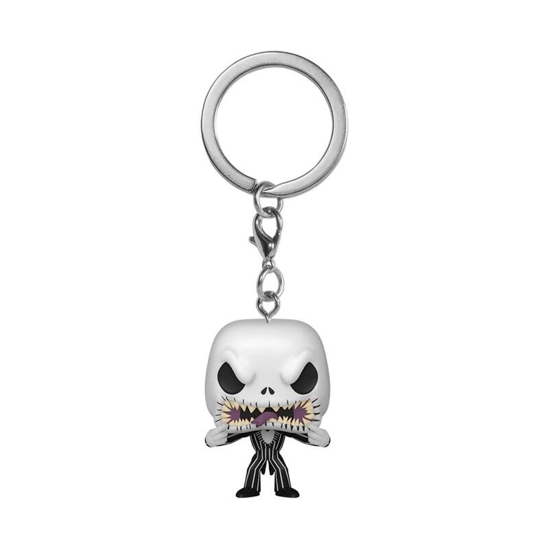 Llavero Pocket Pop Disney Pesadilla Antes De Navidad Jack Scary Face