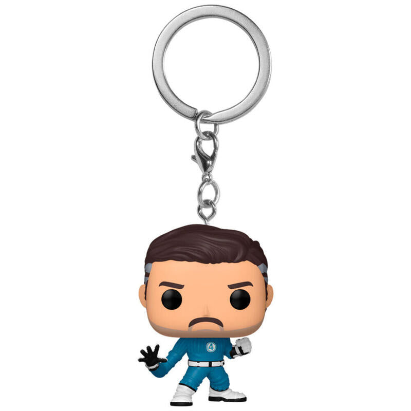 Llavero Pocket Pop Marvel Los 4 Fantasticos Mister Fantastic