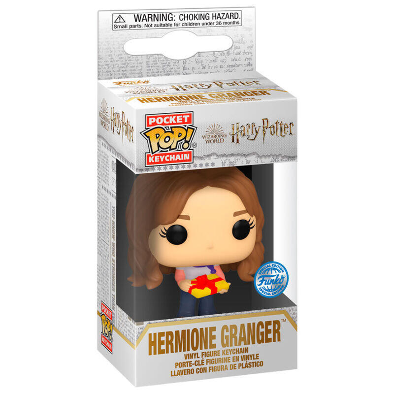 Llavero Pocket Pop Pop Harry Potter Holiday Hermione Exclusive
