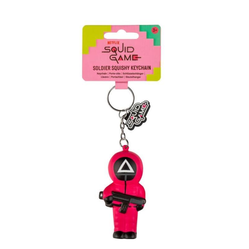Llavero Squishy Soldado - Juego Del Calamar