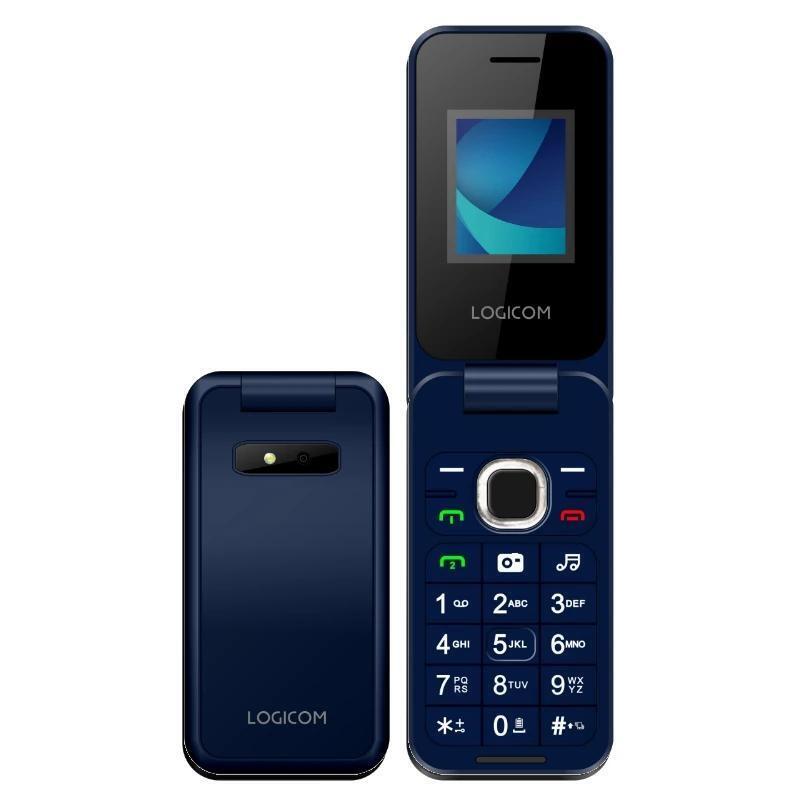 Logicom Fleep 460 Móvil Básico 4g 1.77" Ds Bt Azul