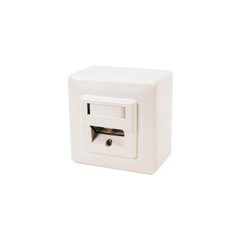 Logilink Np0035a Roseta De Pared Modular Cat 5e Superficie 2xrj45