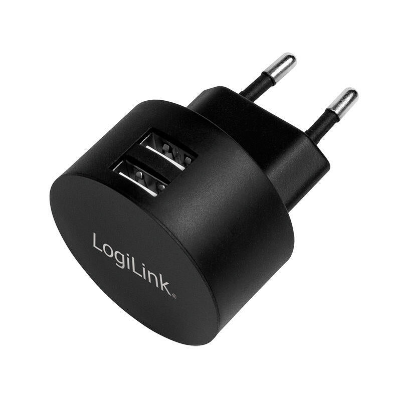 Logilink Pa0218 Cargador De Dispositivo Móvil Interior Negro