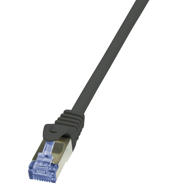 Logilink Patchkabel Cat6a S/Ftp Awg26 Pimf 1,50m Schw.