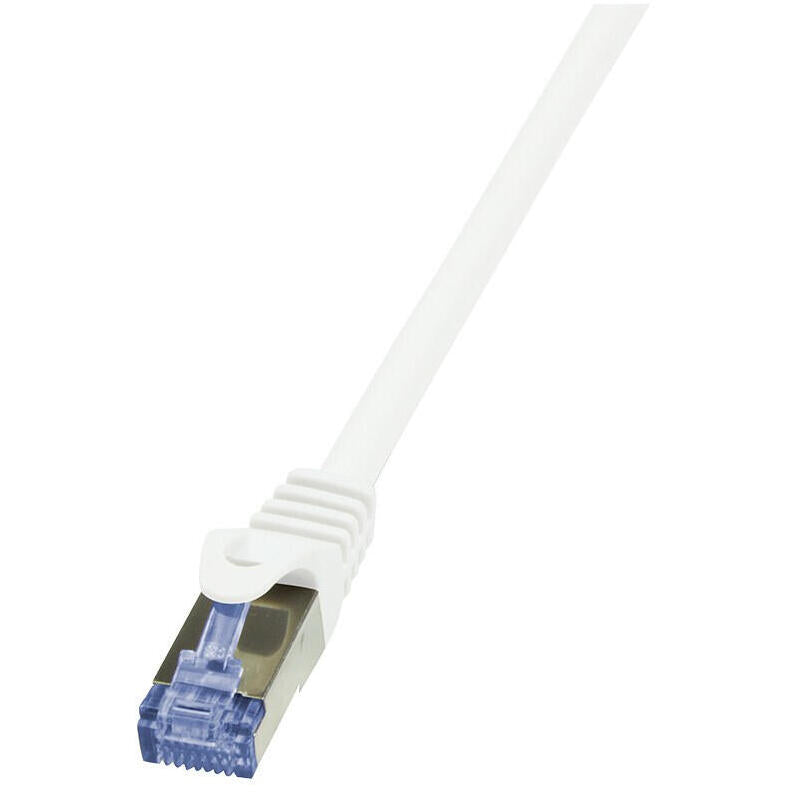 Logilink Patchkabel Cat6a S/Ftp Awg26 Pimf 1,50m Weiss