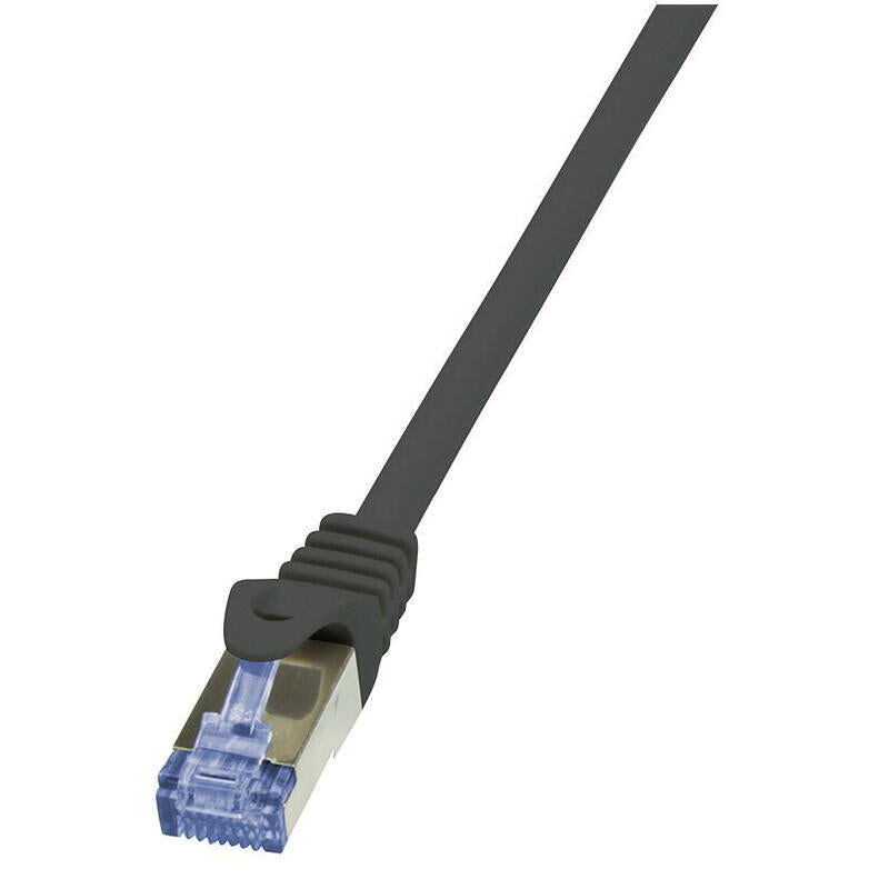 Logilink Patchkabel Cat6a S/Ftp Awg26 Pimf 2,00m Schw.