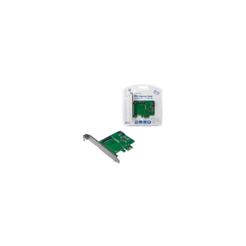 Logilink Pc0077 Tarjeta Pci-Express, 1x Msata Ssd + 1x Sata Hdd
