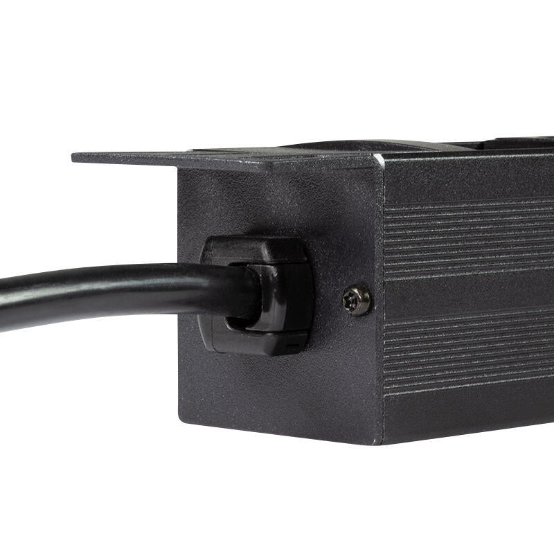 Logilink Pdu8c02 Unidad De Distribución De Energía (Pdu) 1u Negro 8 Salidas Ac