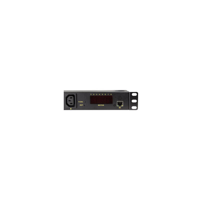 Logilink Pdu8p01 Unidad De Distribución De Energía (Pdu) 1u Negro 8 Salidas Ac