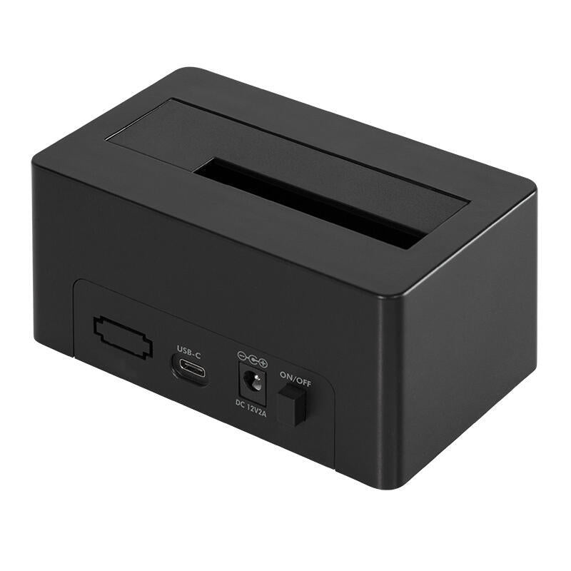 Logilink Qp0027 Dockingstation 2,5" + 3,5" Sata Hdd/Ssd Type-C Negro