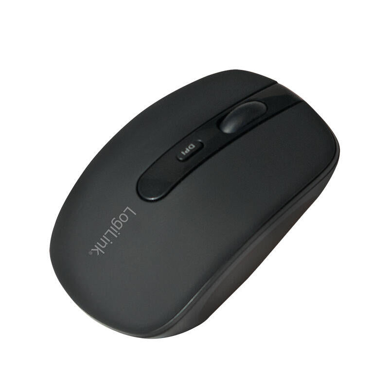 Logilink Raton Ambidextro Optico Bluetooth 1600 Dpi Negro Id0078a