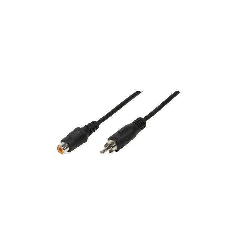 Logilink Rca - Rca, 5m Cable De Audio Negro