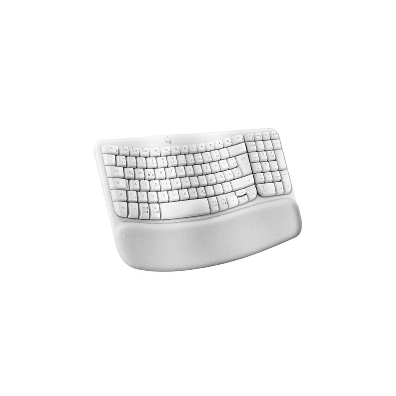 Logitech 920-012284 Teclado Oficina Rf Wireless + Bluetooth Qwertz Alemán Blanco