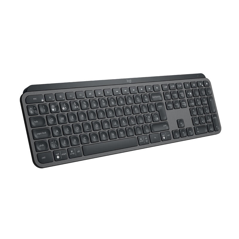 Logitech Master 920-010250 Teclado Oficina Rf Wireless + Bluetooth Inglés Internacional Grafito