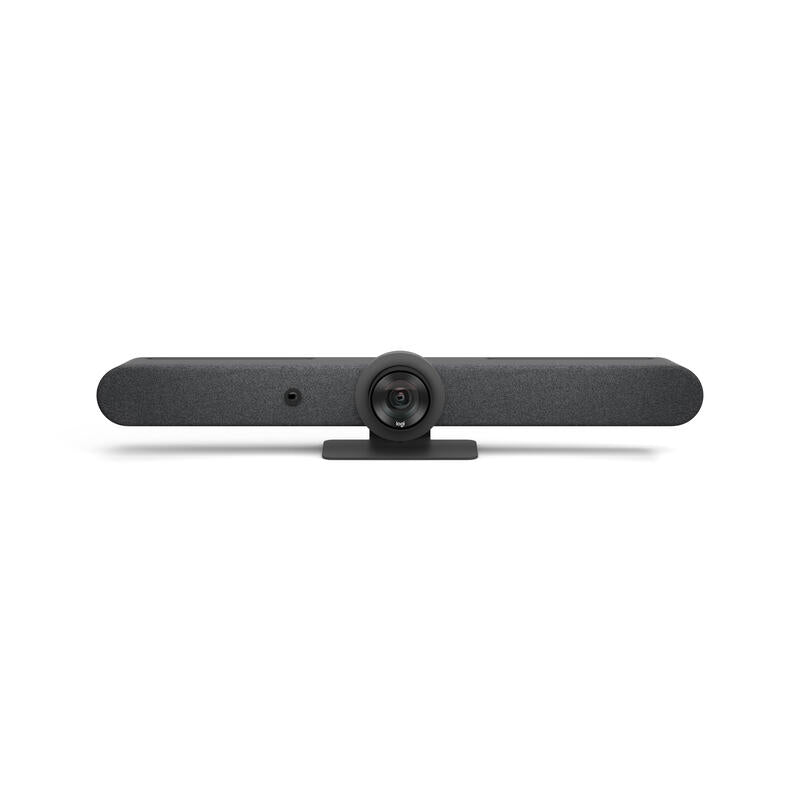 Logitech Rally Bar Sistema De Videoconferencias Ultra Hd 4k Ptz Wifi - Todo En Uno - Campo Visual 90º - Usb-A, Usb-C, Hdmi, Rj45 - Mando A Distancia - Color Negro