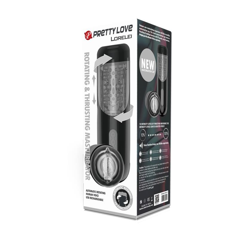 Pretty Love Masturbador Recargable Multifunción Lorelei