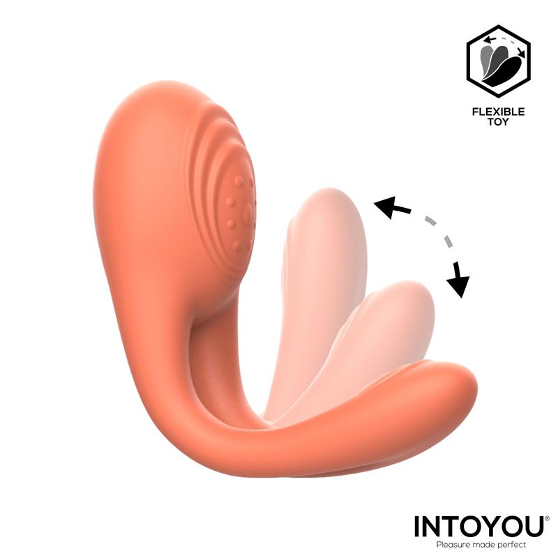Lovit Vibrador De Pareja Flexible Con Control Remote