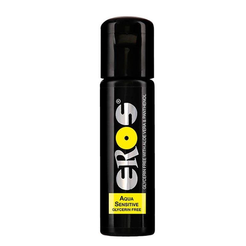 Lubricante Base Agua Aqua Sensitive Sin Glicerina 100 Ml