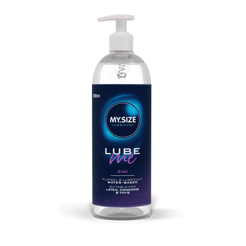 Lubricante Base Agua Lube Me 2in1 1000 Ml
