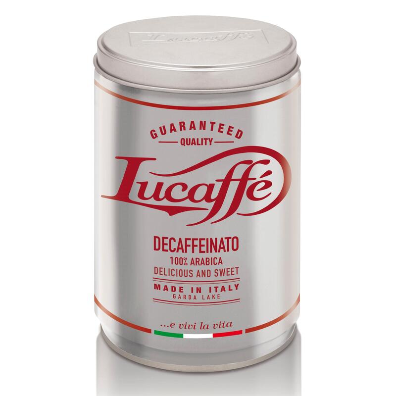 Lucaffe Decaffeinato 250g Lata Molido