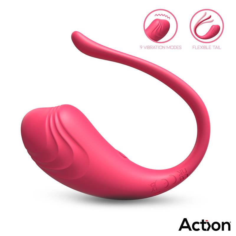 Luvia Huevo Vibrador Con Control Remoto Usb Rosa