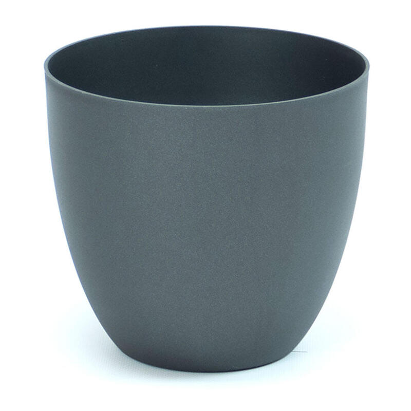 Maceta Inyección Cuenco Ø38cm Color Antracita