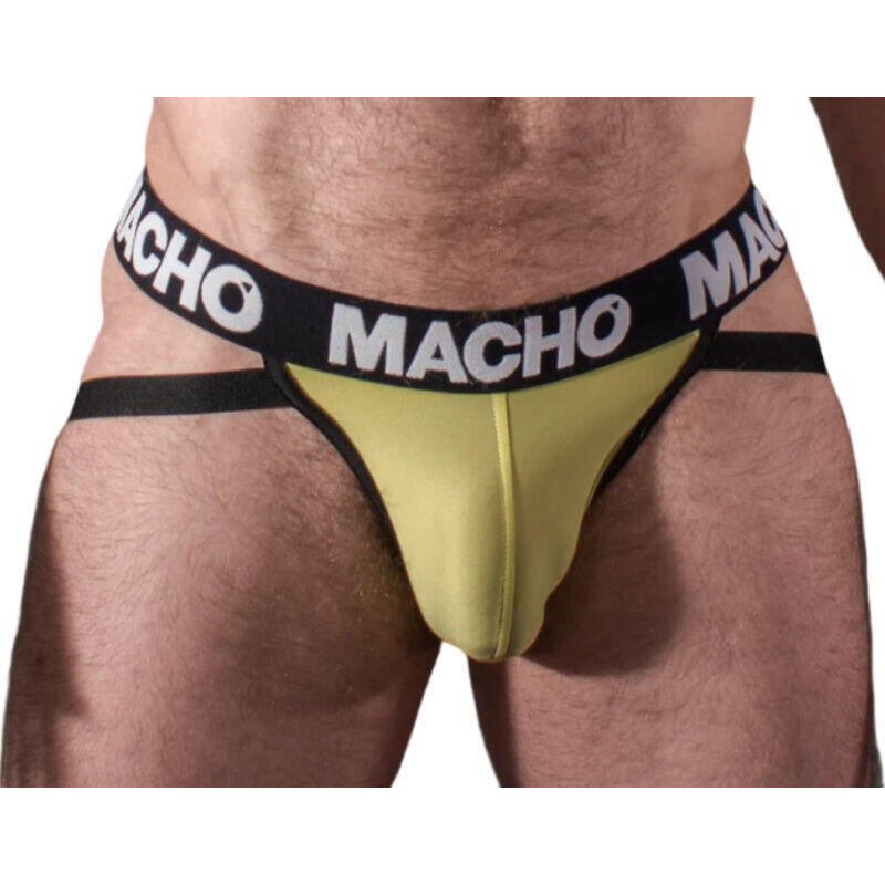 Macho - Mx25a Jock Amarillo Lycra Xl
