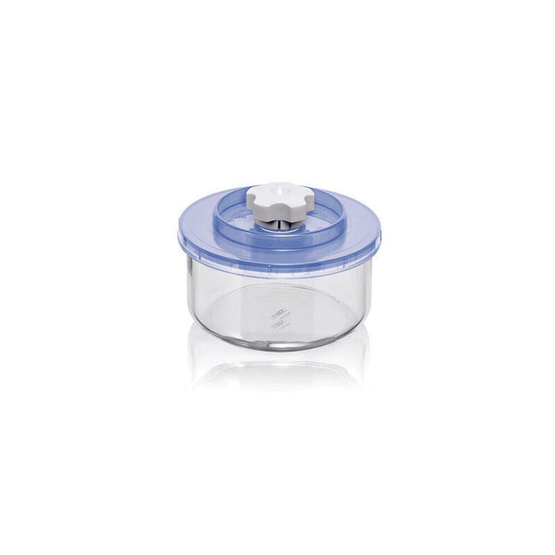 Magic Vac Aco1011 Tapa Para Alimentos Azul, Blanco Plástico Alrededor Tapa Para Boles