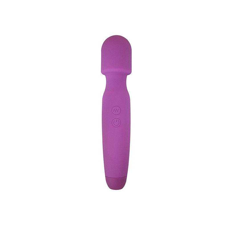 Masajeador Silicona Magic Wand Purpura