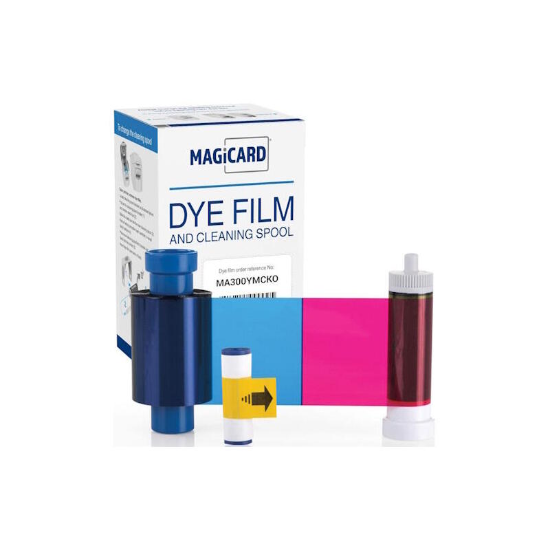 Magicard Ribbon 300 Color Ymcko + Rodillo De Limpieza - 300 Impresiones