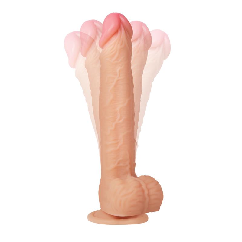 Magnus Versión 2.0 Dildo Vibrador Rotación Y Control Remoto Usb
