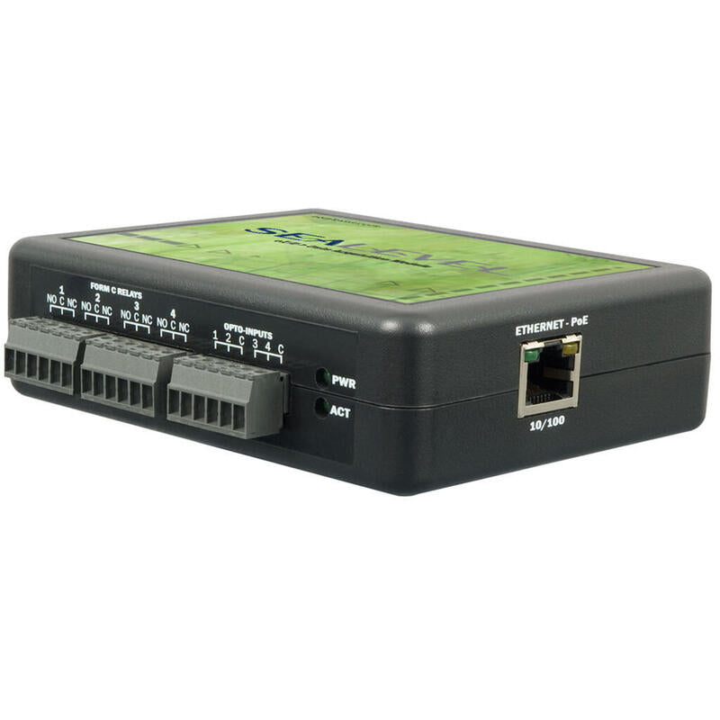 Magos Systems 120poe Módulo I/O Interfaz Mass A Panel De Intrusión Para Integración De Radar Con Alarmas. 4 Entradas Y 4 Salidas