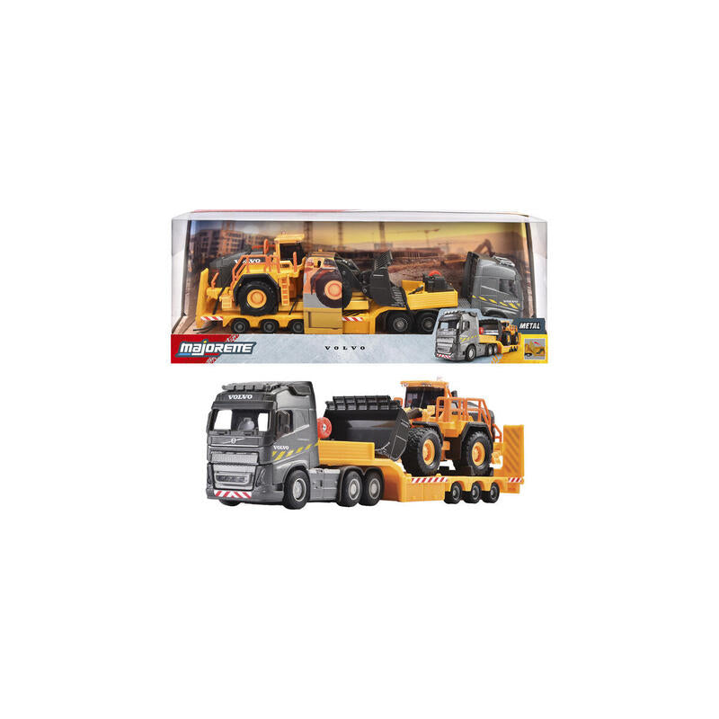 Majorette Volvo Fh16 Truck + Wheel Loader, Vehículo De Juguete 8503726002