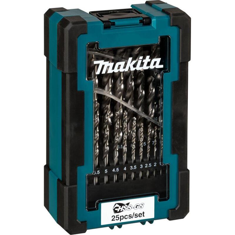 Makita D-78368 Metalbohrer-Set Hss-Gs 25-Tlg.
