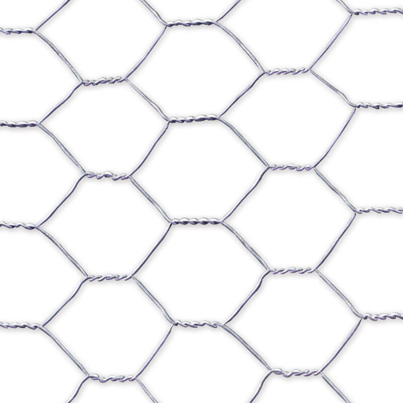 Malla Metalica De Triple Torsion Galvanizada Cuadro: 19x0,7mm / 0,5x10m