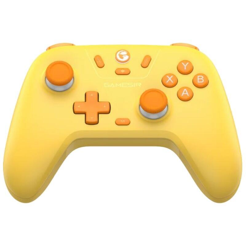 Mando Gamesir T4 Nova Lite Inalámbrico Amarillo Para Nintendo Switch/Pc/Smartphone/Tablet/Ios/Android Tv Box - Con Efecto Hall